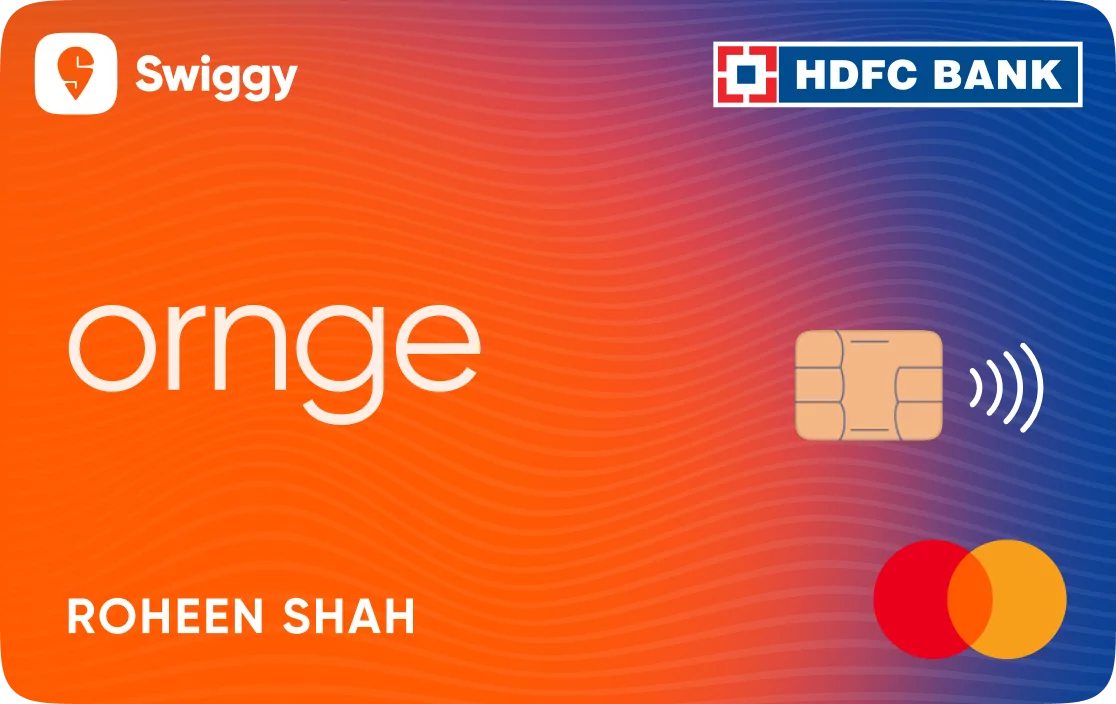 HDFC Swiggy Ornge Credit Card